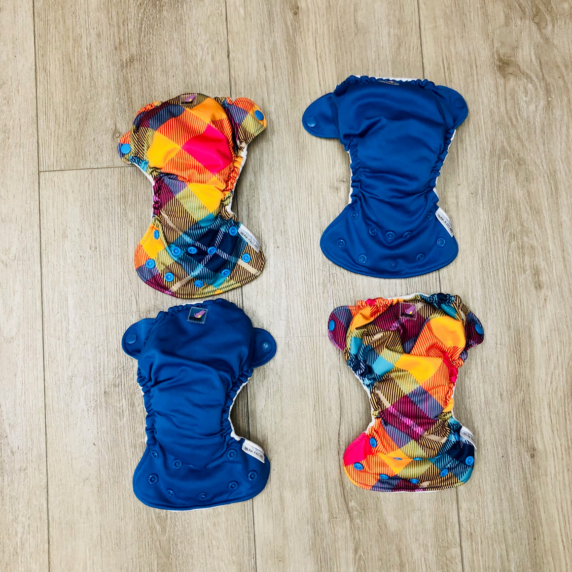 Lil Joey Newborn All-in-One Diapers, 4-Pack, Gently Used