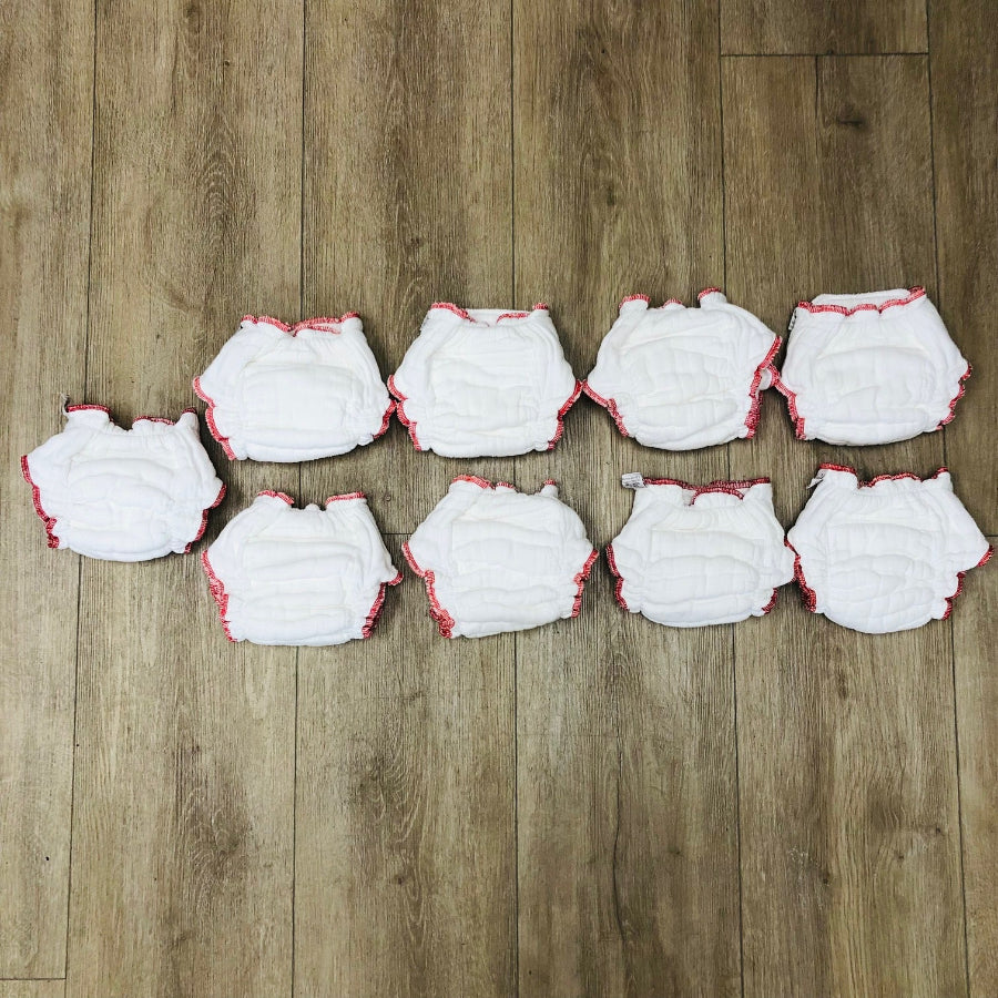 gently used workhorse fitted cloth diapers