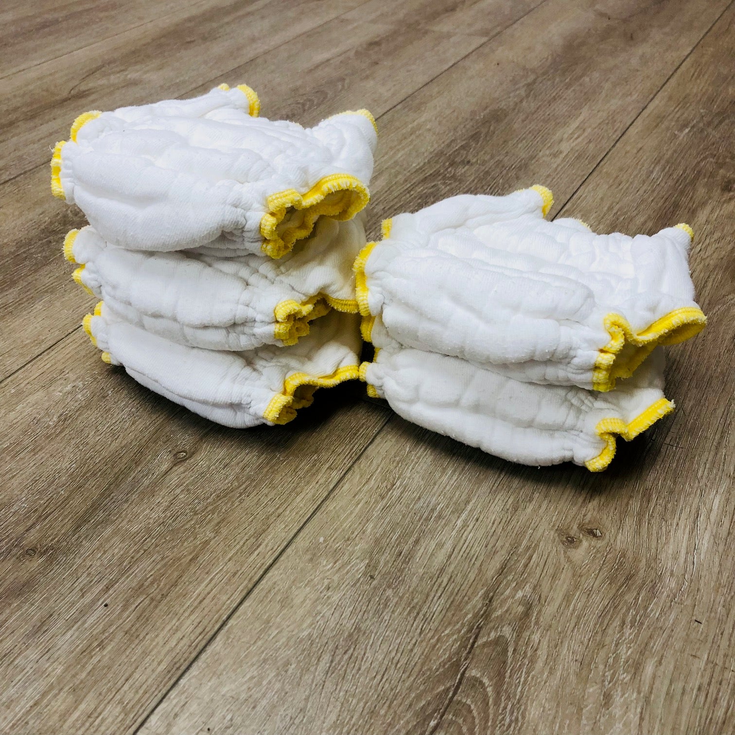 Organic Clotheez Small Workhorse Fitteds, Snap Closure, 5-Pack, Gently Used