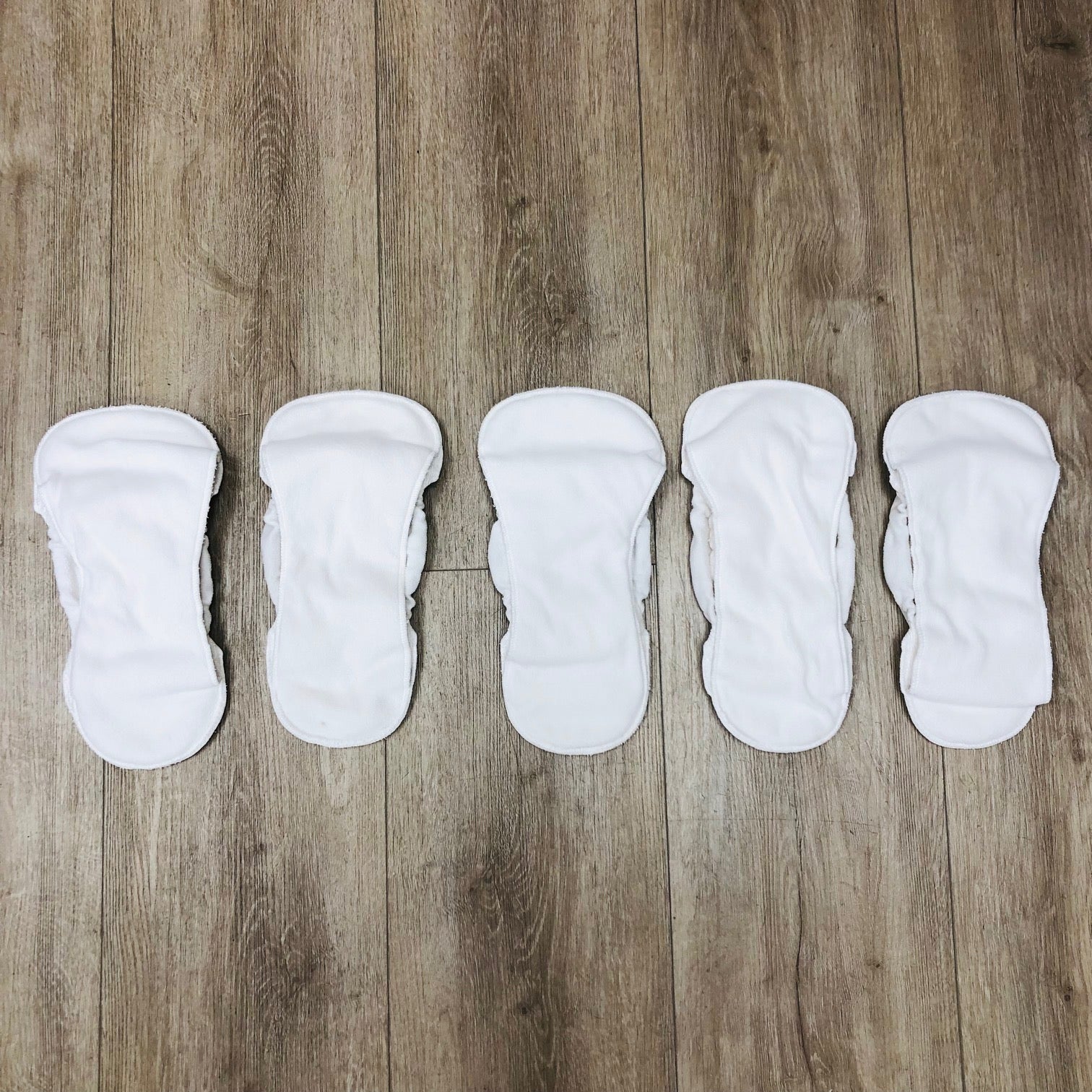 5-Pack, GroVia Stay-Dry Soaker Pads, Gently Used