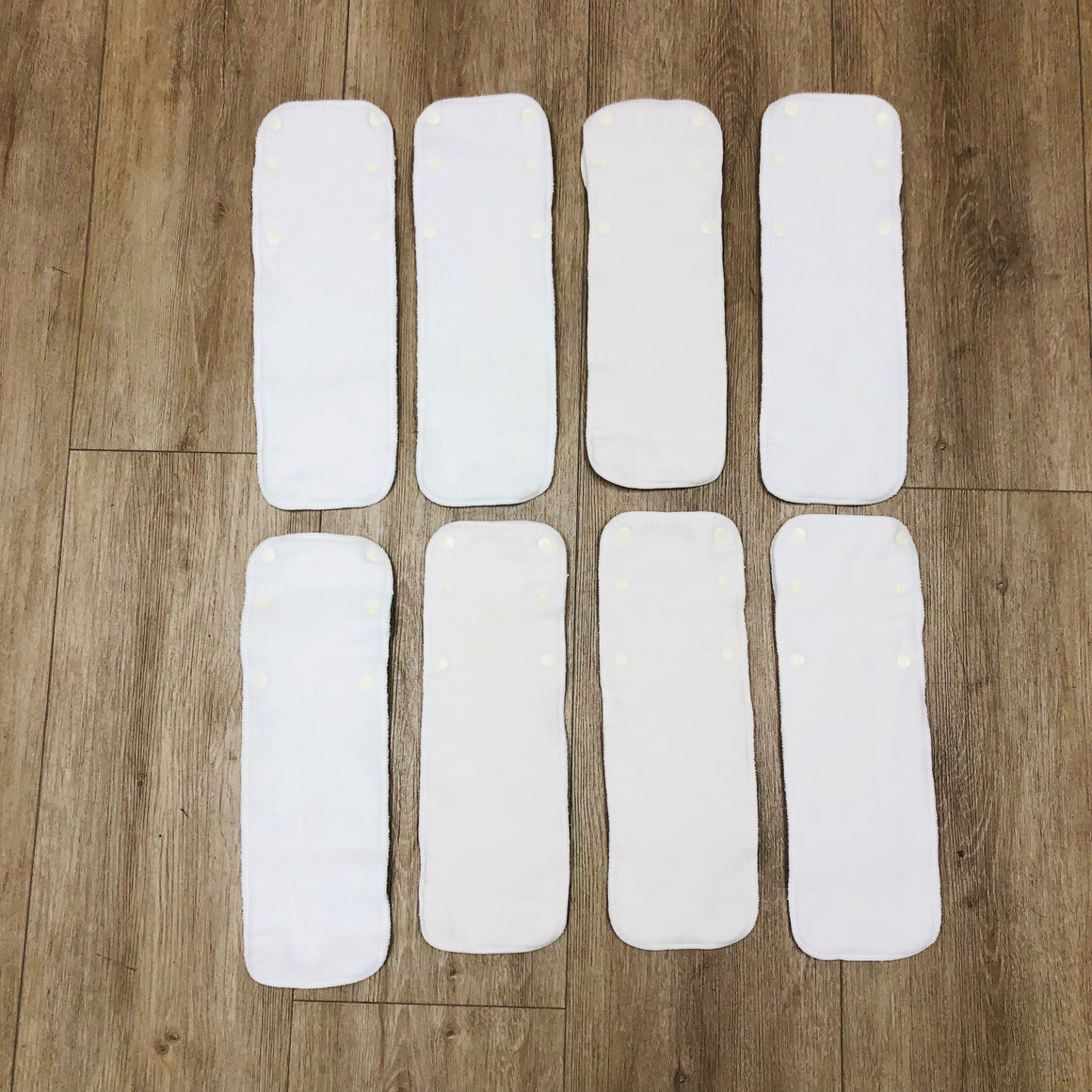 Rumparooz 6R Bamboo/Cotton Inserts, 8-Pack, Gently Used