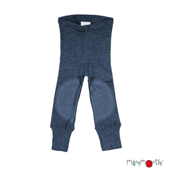 Thick, Alpaca or Organic Merino Wool Stretchy, Rib Knit, Leggings Tights 