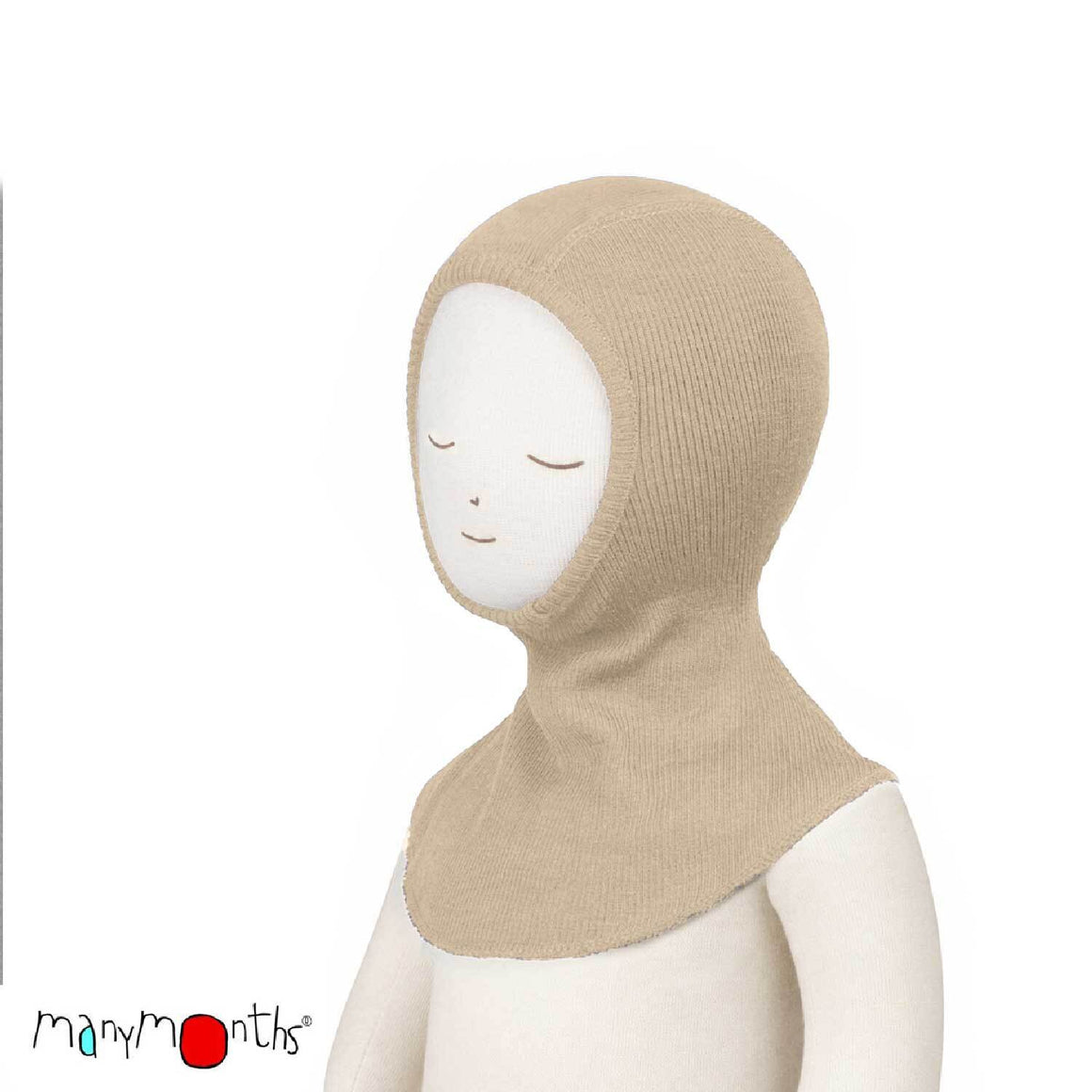 many months elephant hoodie in classic blue
