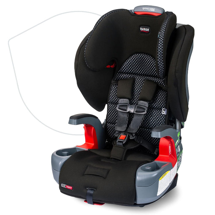 how to loosen straps on britax clicktight Britax Grow With You ClickTight + Harness 2 Booster Seat - Jillians Drawers