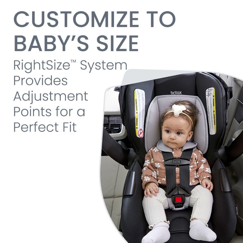 when to take out newborn insert britax Britax Willow Brook Travel System