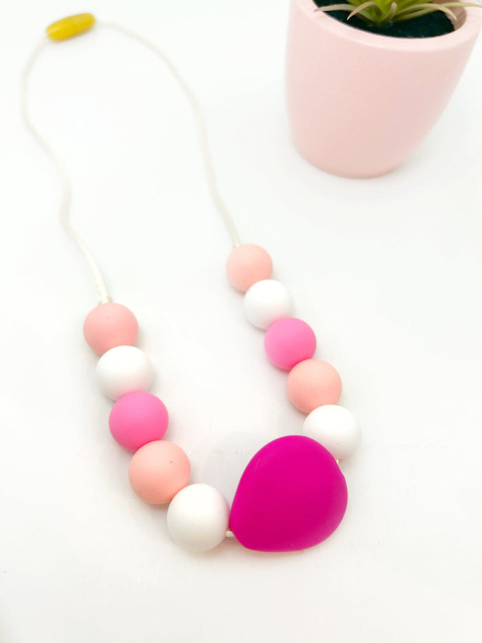 Bubble fidget necklaces for 3 pls years in a variety of colors