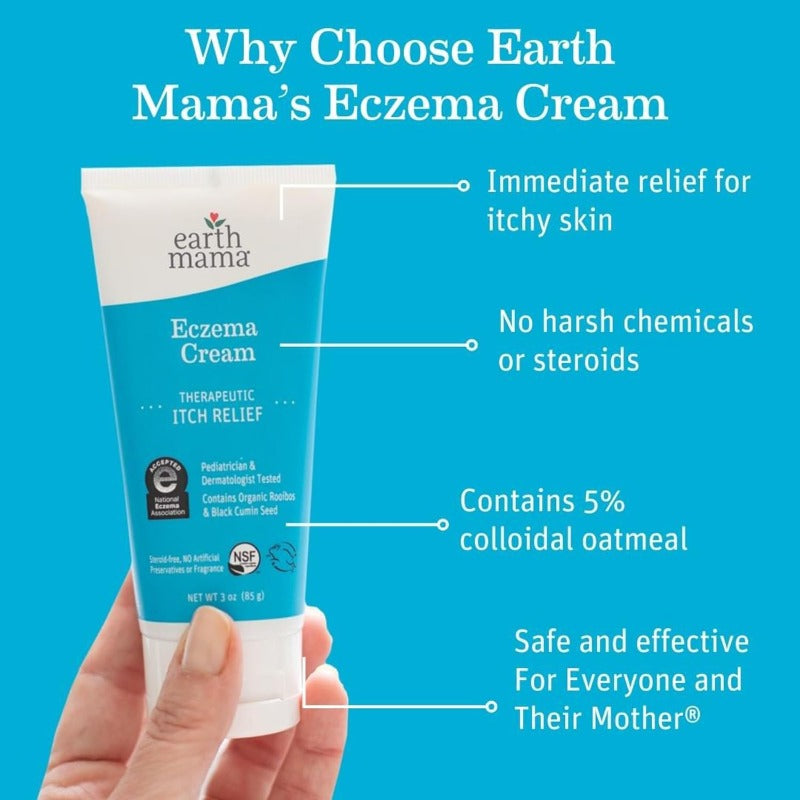 earth mama eczema cream 3 ounces