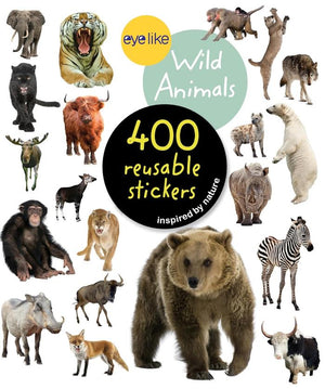 eye like sticker book animal themes