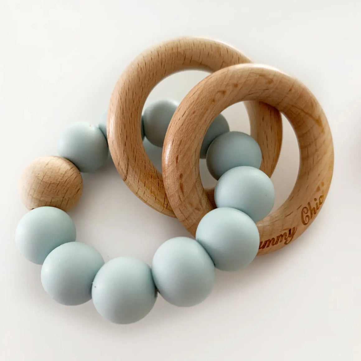Wood & Silicone Ring Teether