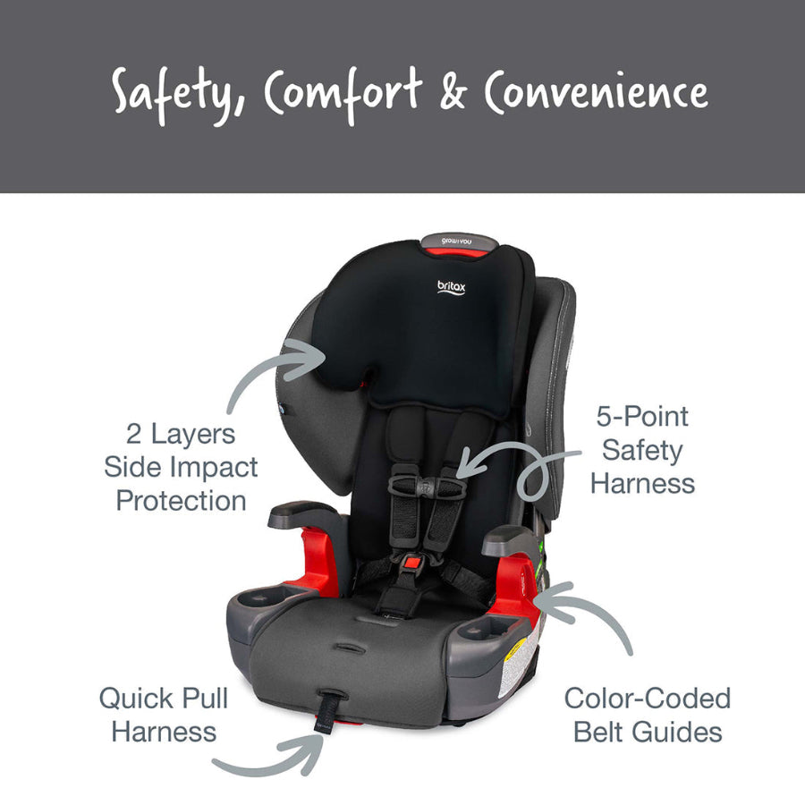 britax booster seat Britax Grow With You Harness 2 Booster Seat - Jillians Drawers