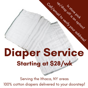 Icon for cloth diaper service by Jillian's Drawers store in Ithaca, NY, serving the greater Ithaca NY area