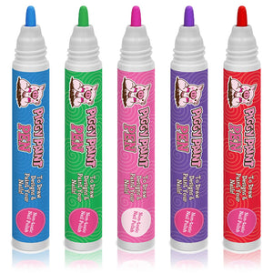 piggy paint pens come in a variety of colors