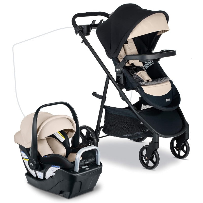 britax vigour stroller black Britax Willow Brook S+ Travel System