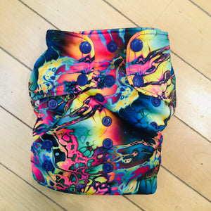 Smart Bottoms Smart One 3.1, Psychedelic, Gently Used