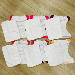 BumGenius One-Size Pocket Diapers, 6-Pack, Gently Used