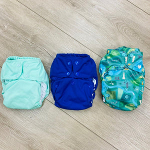 Smart Bottoms Dream Diaper 1.0, 3-Pack, Gently Used
