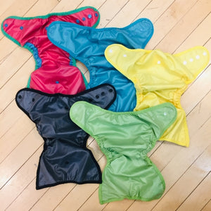 Best Bottom One-Size Shells, 5-Pack, Gently Used