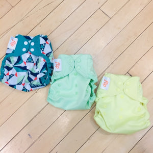 Flip Diaper Covers, 3-Pack, Gently Used