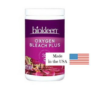 Biokleen Oxygen Bleach Plus, great for whitening and disinfecting without chlorine