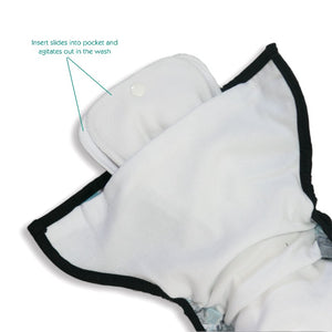 Thirsties Natural Pocket Diapers are made in the USA