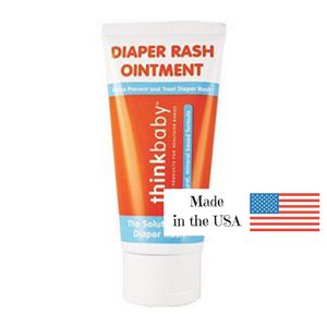 ThinkBaby New Diaper Rash Cream is safe, effective, and made in the USA