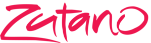 fuchsia zutano cozie fleece booties in fuchsia pink with zutano logo