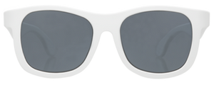 babiators navigator sunglasses on a boy