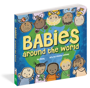 babies around the world board book cover