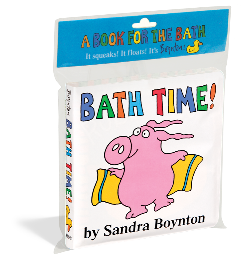 bath time waterproof bath book by sandra boynton