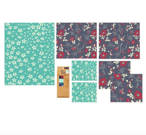 ocean print in the 3 pack assortment that includes, small, medium, and large sizes