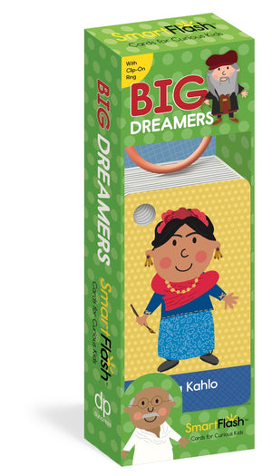 big dreamers flash cards in packaging