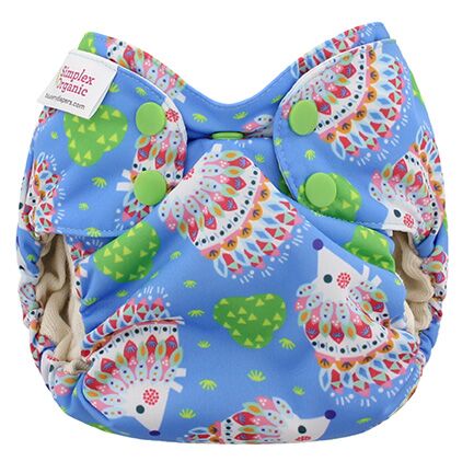 Blueberry Simplex Newborn All-in-One Diaper- Gently Used Cloth Diapers ...