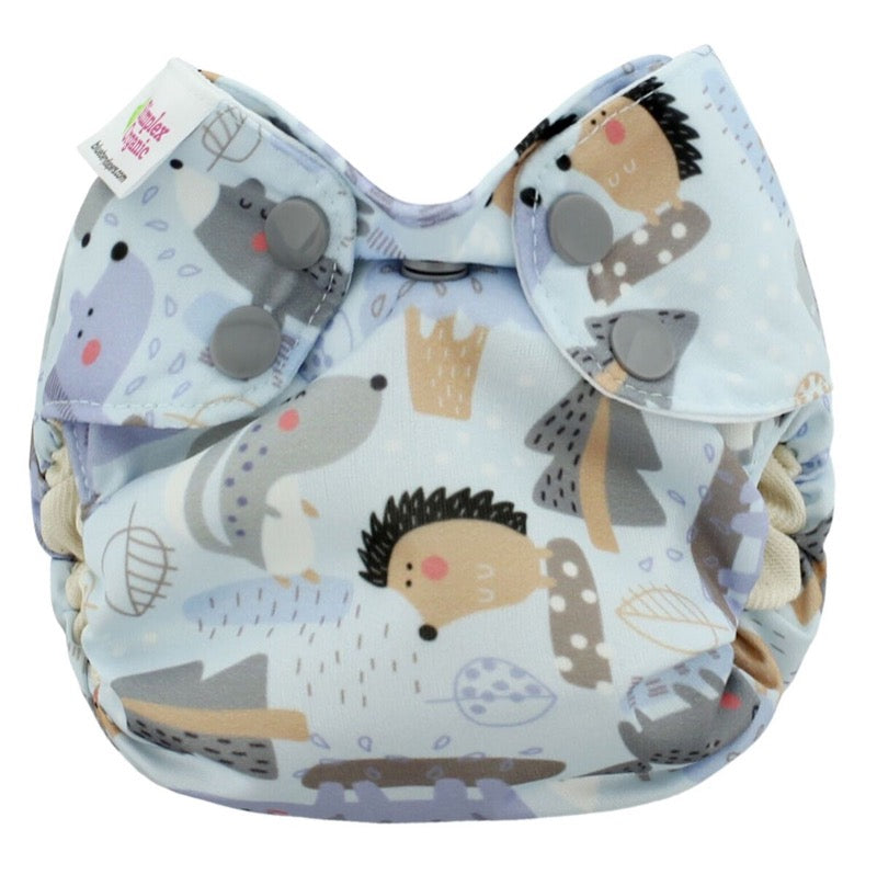 Blueberry Organic Cotton Newborn Simplex Diaper – RG Natural Babies and Toys