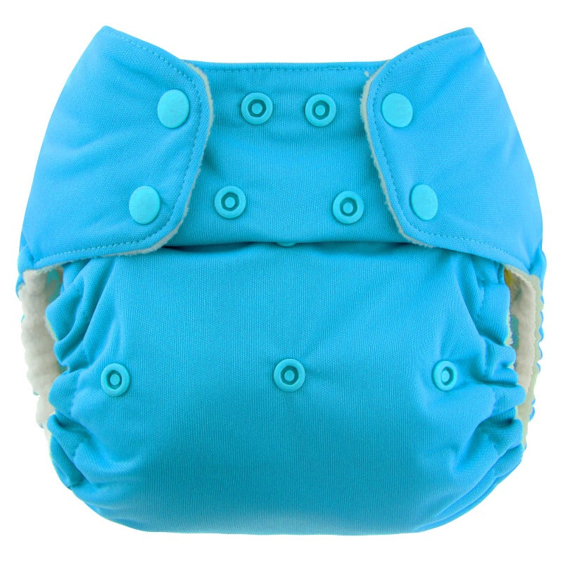 Blueberry Organic One-Size Simplex All-in-One Diaper - Jillian's Drawers