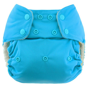 Blueberry One-Size Simplex All-in-One Diaper, Gently Used