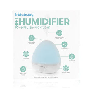 The ultimate triple threat, this humidifier also acts as a diffuser and nightlight