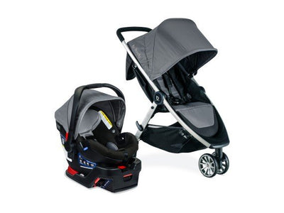 Britax B Lively Stroller Britax B Safe FlexFit Gen2 Travel System