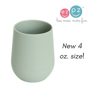 ezpz 4 ounce mini cup is made from PVC, BPA and phthalate-free silicone