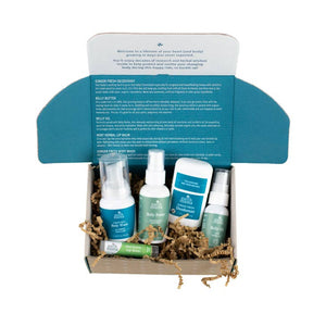 Organic Body Care Gift Set for Expecting Moms, by Earth Mama Organics, travel sized kit