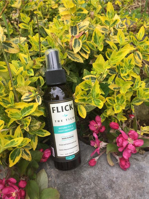 Flick the Tick, all natural tick repellent is made in the USA, in the state of Maine