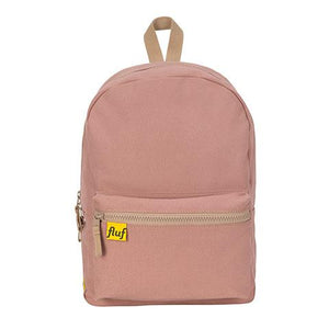 organic & sustainable fluf b backpack in brick red