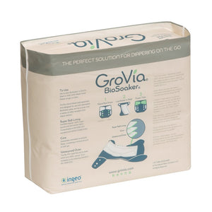 grovia biosoaker, disposable diaper insert, biodegradable