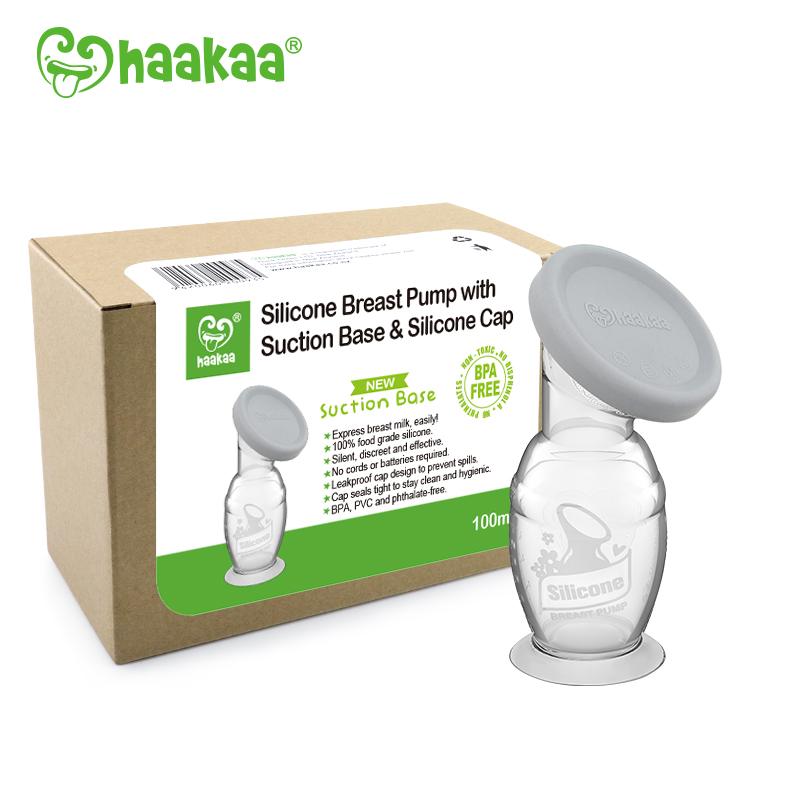 Haakaa Breast Pump Without Suction Base And White Flower Stopper