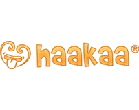 haakaa silicone freeze-n-feed mini combo set in copper color with packaging