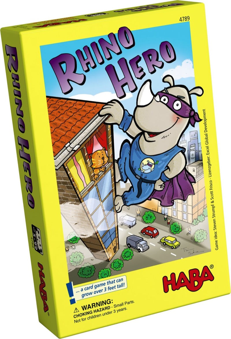 HABA Rhino Hero Game Best Selling Card Game Jillian s Drawers