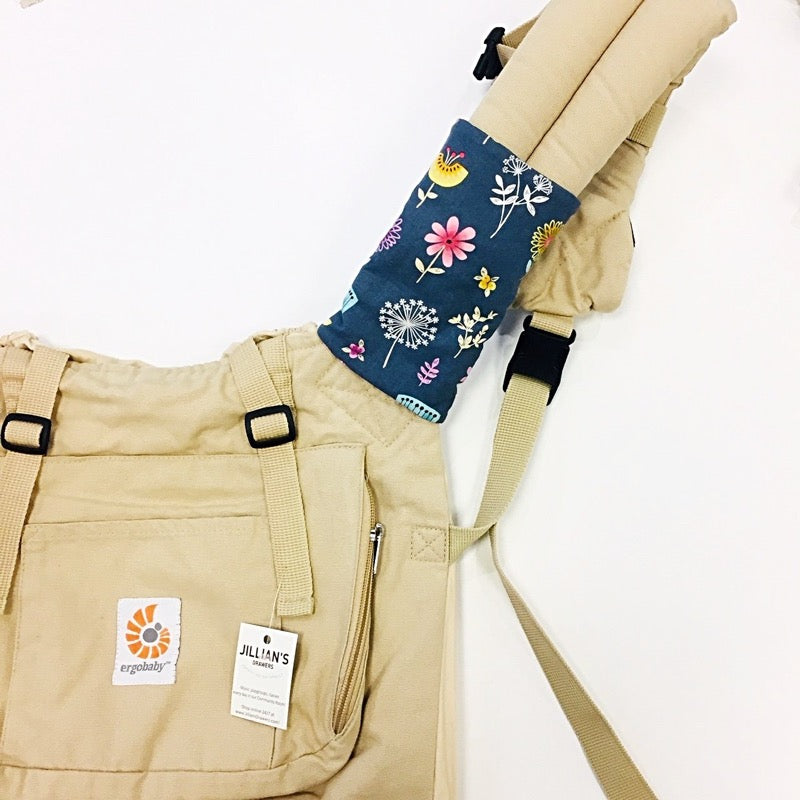 ergobaby carrier teething pads Handmade Reversible Baby Carrier Sucking/Teething Pads