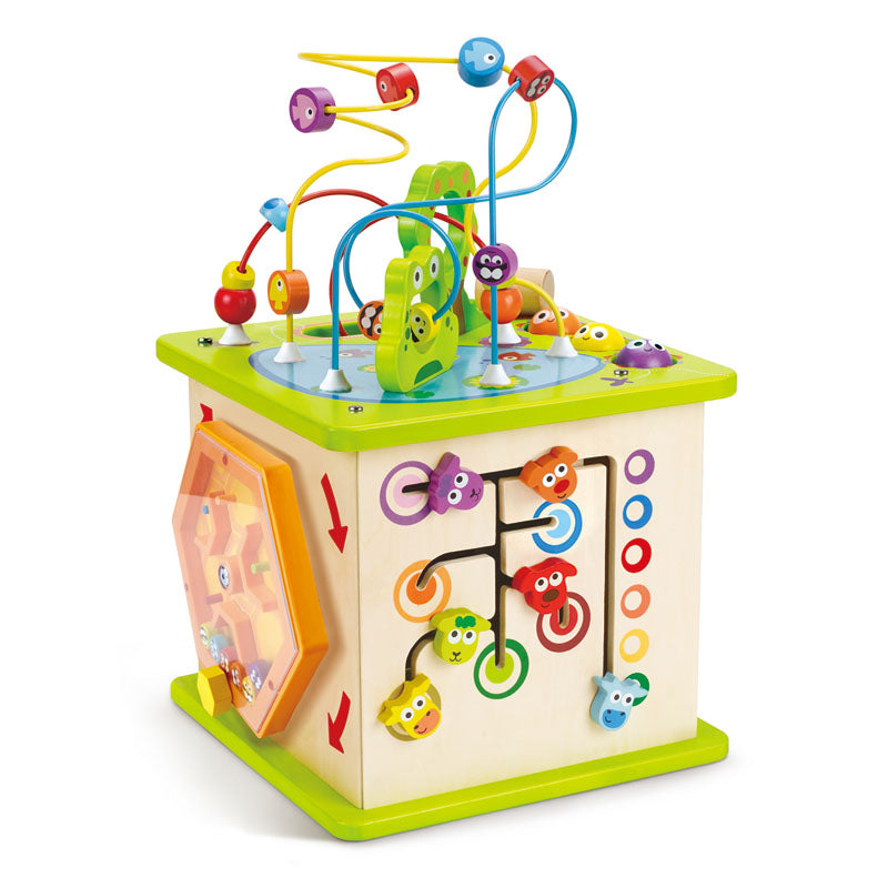 Hape toys, both creatively designed and eco-friendly toys for kids