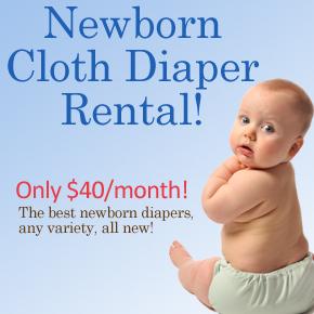 Duke Rentals Diapers Newborn Cloth Diaper Rental - Only $40/Month! - Jillian's Drawers