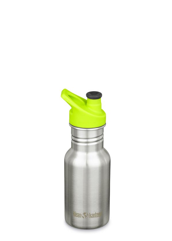 Klean Kanteen Classic avec bouchon sport à rabat en acier inoxydable brossé Klean Kanteen Classic avec bouchon sport à rabat en acier inoxydable brossé