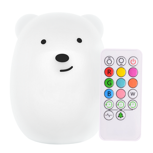 LumiPets night light has eight selectable colors and offers a gentle and calming glow